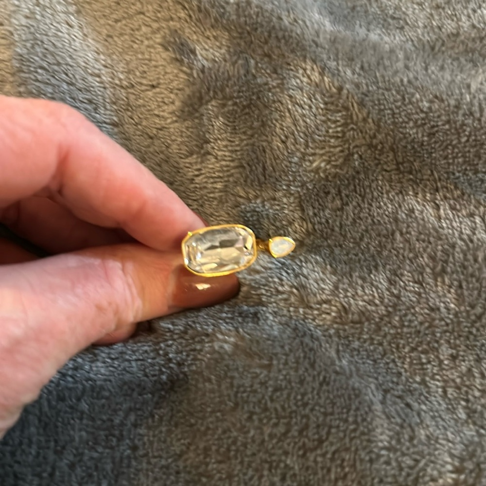 Festive statement ring